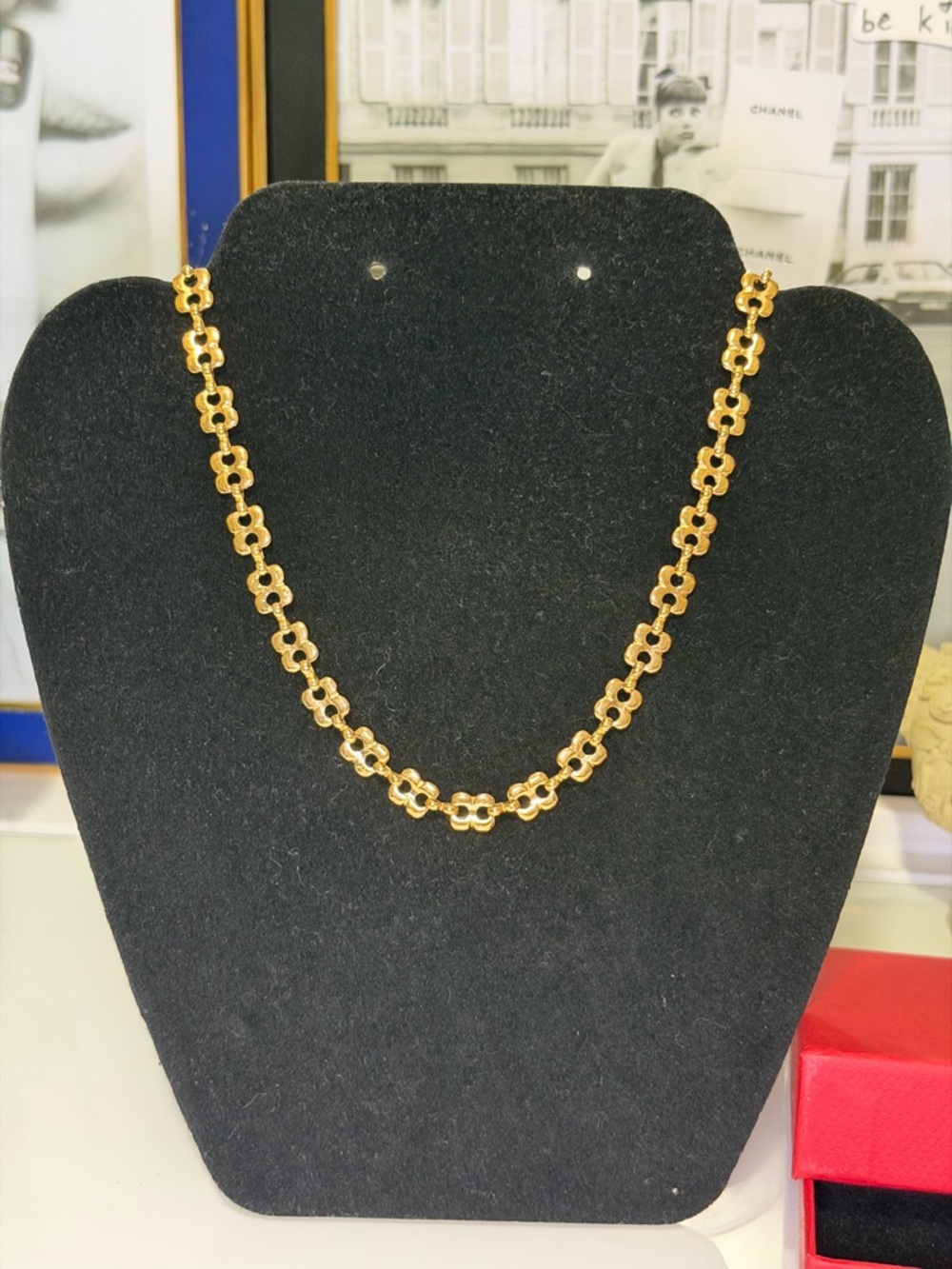 Authentic Givenchy effortless elegance chic look necklace 15”-16” with the clasp